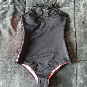 XS Halter Cut-out Swimsuit